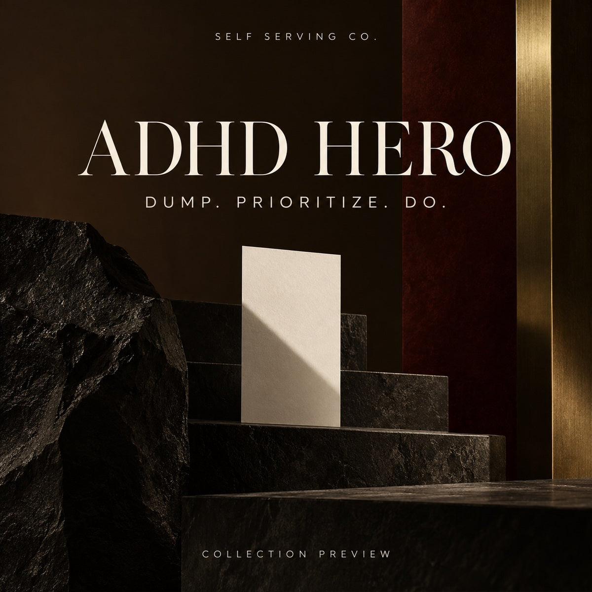 SELF SERVING CO. 2027 ADHD HERO Planner